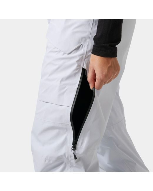 Helly Hansen White Ridge Infinity Shell Bib for men
