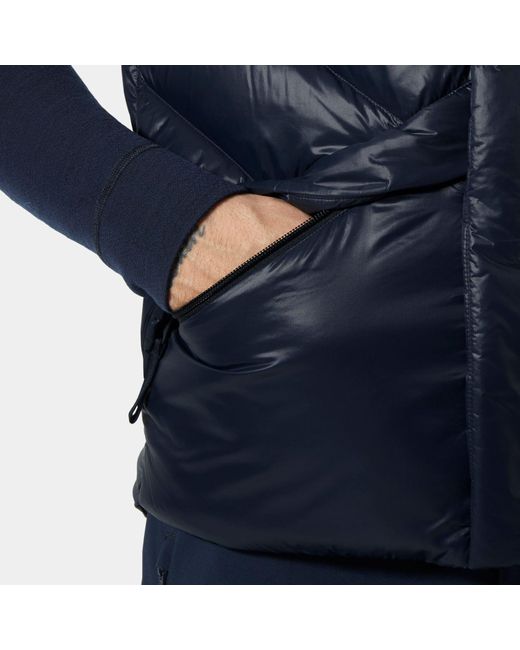 Helly Hansen Blue Village Puffy Vest for men