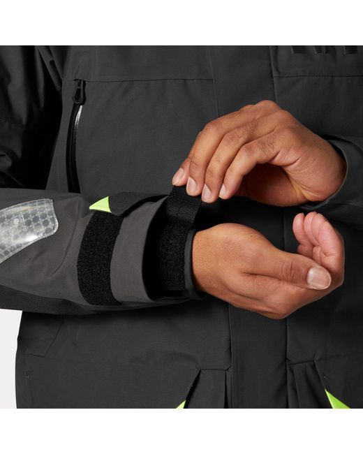 Helly Hansen Black Skagen Offshore Sailing Jacket for men