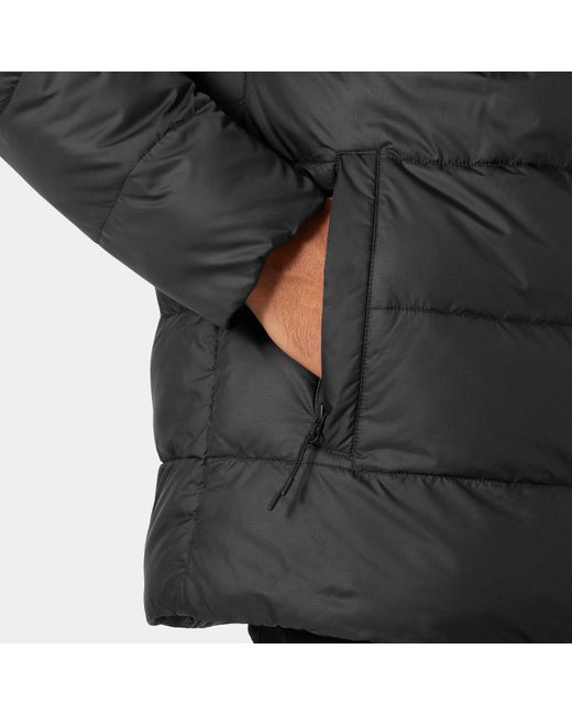 Helly Hansen Black Oslo Light Puffy Jacket for men