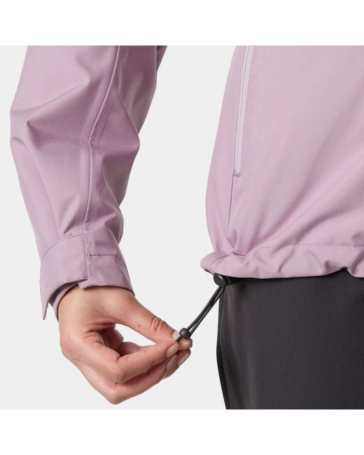Helly Hansen Purple Crew Hooded Midlayer Sailing Jacket 2.0