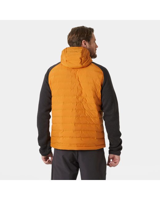 Helly Hansen Orange Arctic Ocean Hybrid Insulator Jacket for men