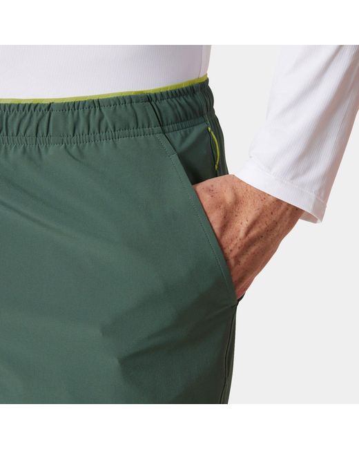 Helly Hansen Green Rapide Shorts 7' for men