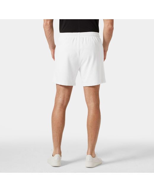 Hh Terry Loop Shorts Hombre Helly Hansen de hombre de color White