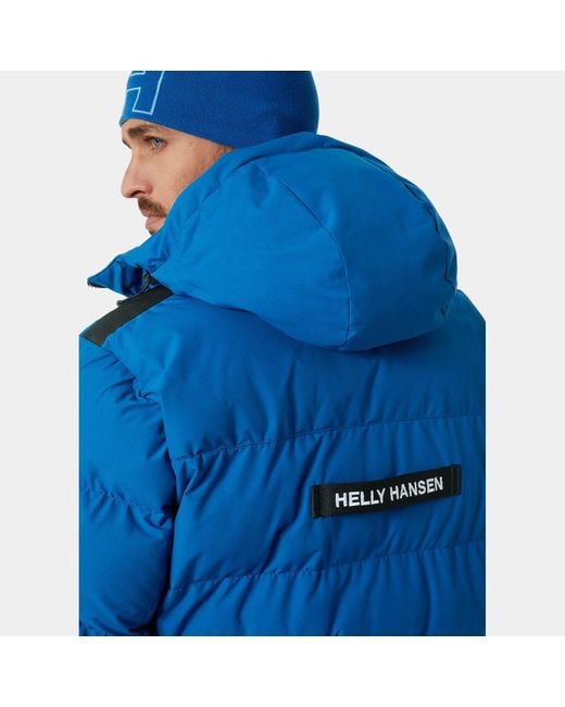 Helly Hansen Blue Men's Patrol Puffy Insulated Jacket Mens for men