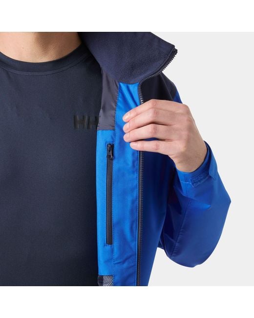 Helly Hansen Blue Helly-hansen Standard Crew Hooded Jacket 2.0 for men