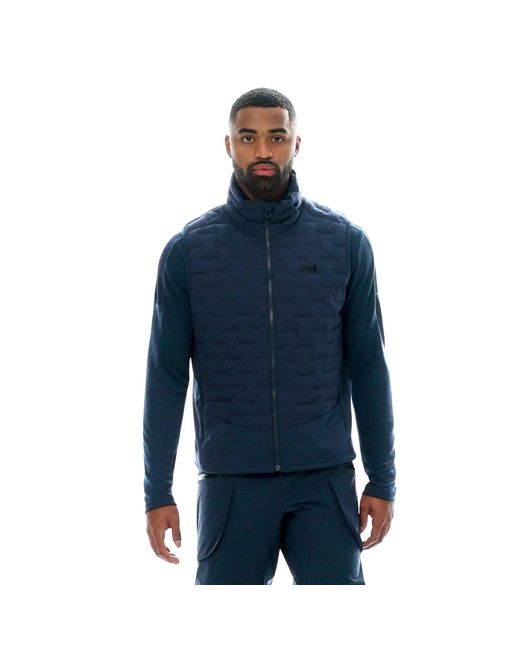 Helly Hansen Blue Hp Hybrid Stretch Insulator Vest for men