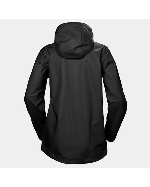 Helly Hansen Women's Moss Iconic Waterproof Rain Jacket Black