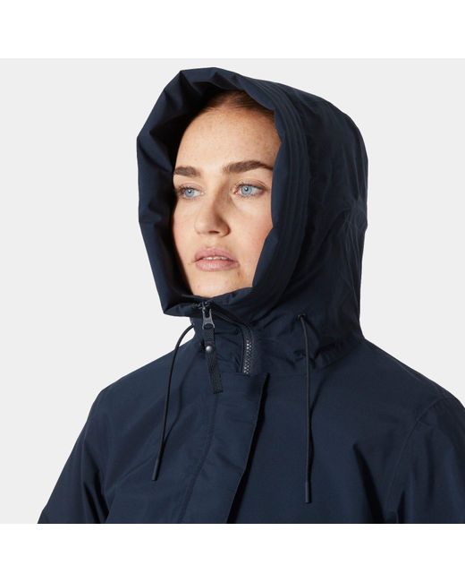 Victoria Insulated Mid Giacca Impermeabile di Helly Hansen in Blue