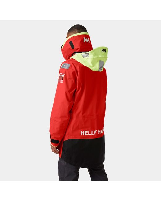 Helly Hansen Aegir Ocean Sailing Jacket Red for men