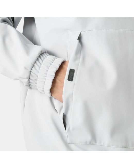 Helly Hansen Gray Ullr D Ridable Hoodie