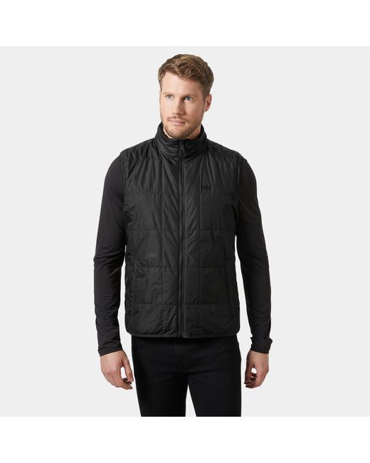 Vika light insulated vest noir Helly Hansen pour homme en coloris Black