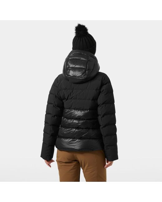 Winter Bliss Down Jacket Mujer Helly Hansen de color Black