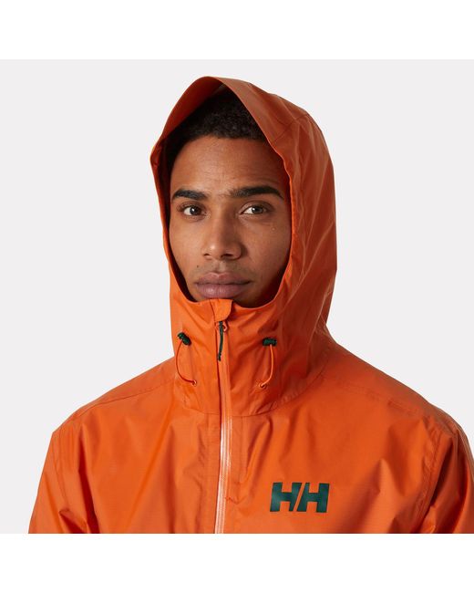Helly Hansen Orange Loke Terra Jacket for men