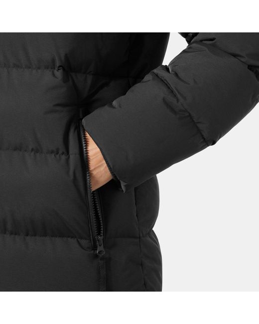 Aria Long Parka Mujer Helly Hansen de color Black