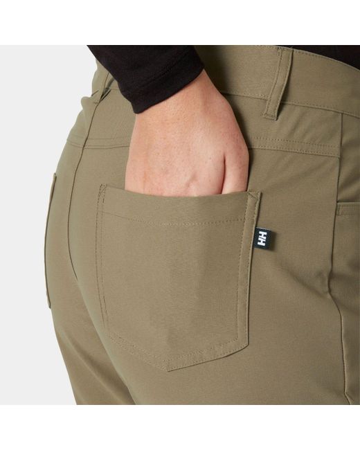 Holmen 5 Pocket Pants 2.0 Mujer Helly Hansen de color Green