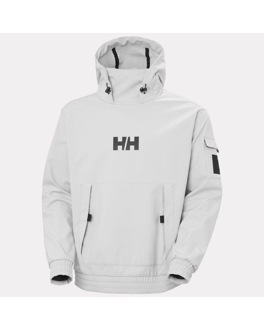 Helly Hansen Gray Ullr D Ridable Hoodie