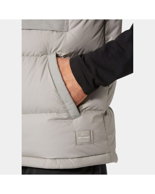 Helly Hansen Gray Isfjord Down Vest for men