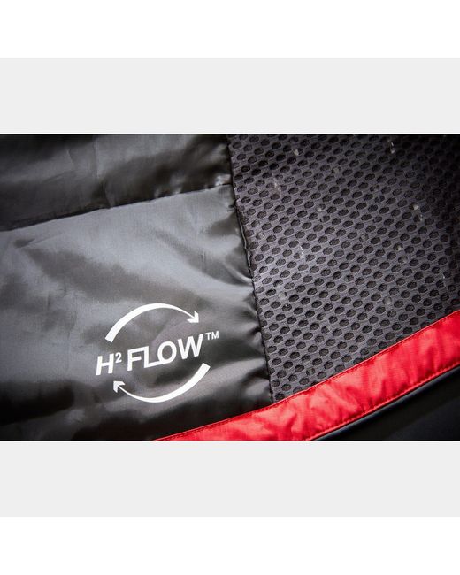 Helly Hansen Red Aegir H2Flow Midlayer Sailing Jacket