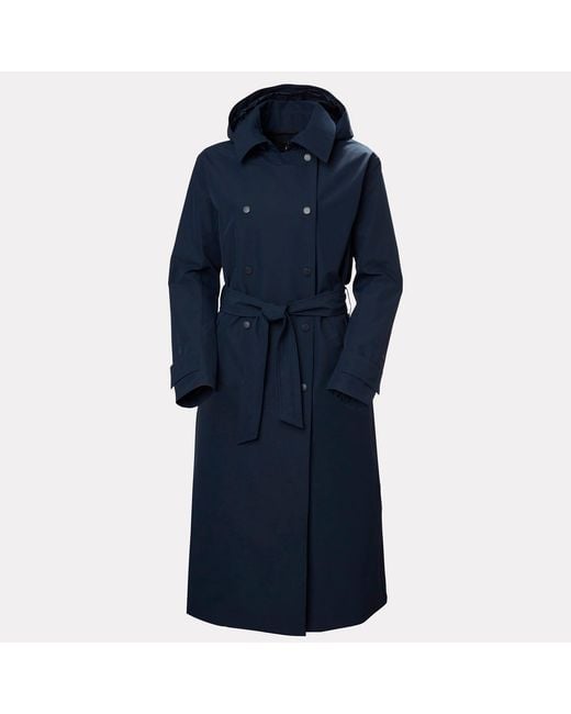 Helly Hansen Blue Avenue Trench