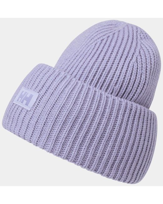 Helly Hansen Purple Hh Rib Beanie Std