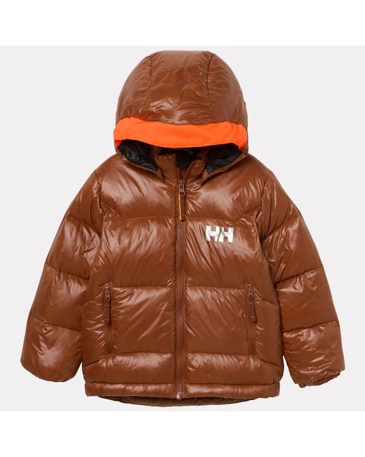 Helly Hansen Brown Kids' Isfjord Down Winter Jacket