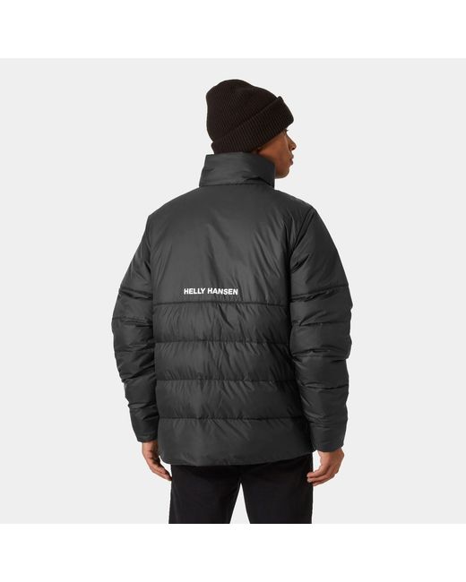 Helly Hansen Black Oslo Light Puffy Jacket for men