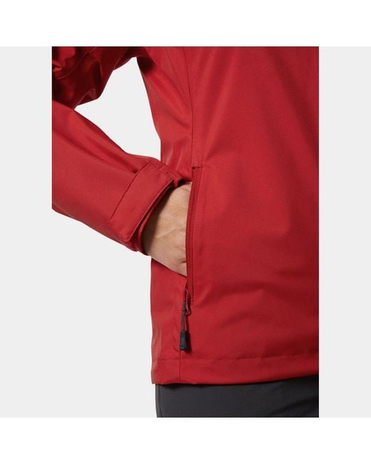 Helly Hansen Red Crew Hooded Jacket 2.0