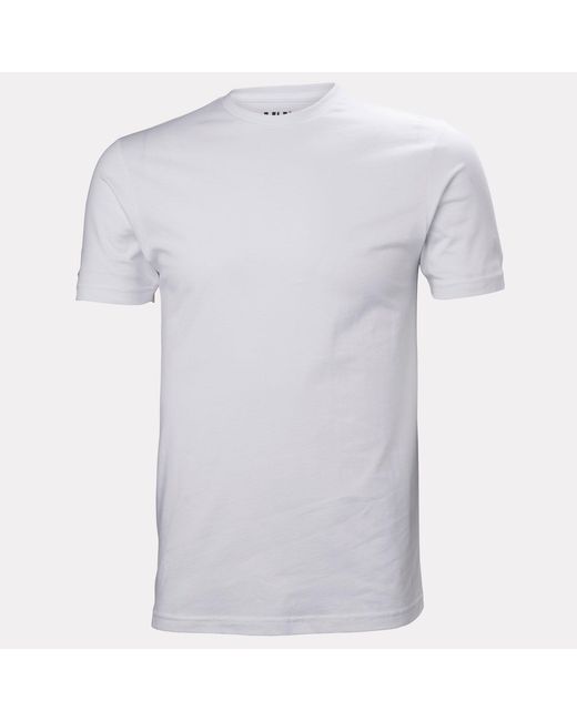 Helly Hansen White Crew T-Shirt 2.0 for men