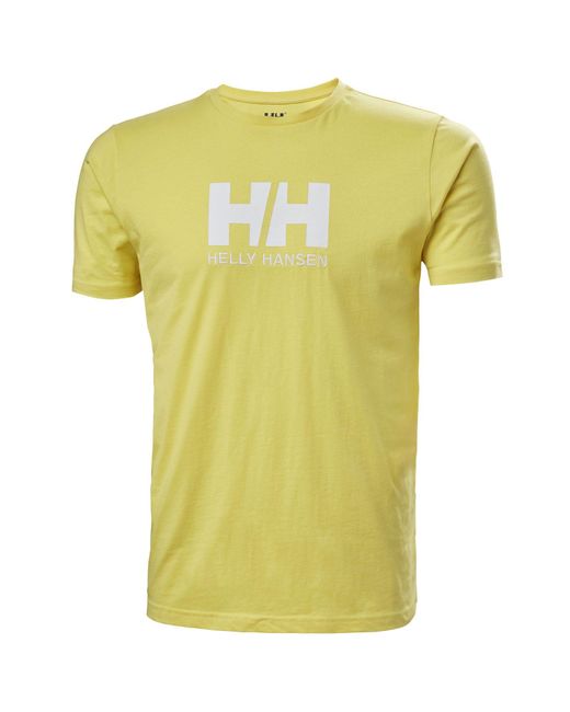 Helly Hansen Hh Logo Tshirt Yellow for men