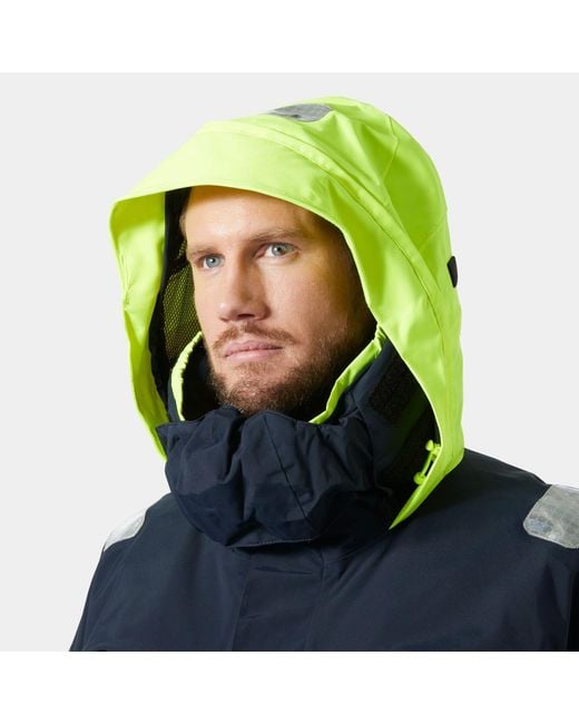 Helly Hansen Blue Skagen Offshore Sailing Jacket for men