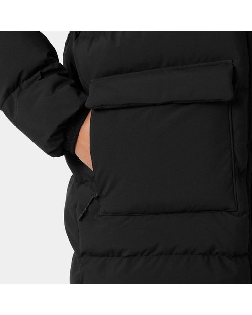Helly Hansen Black Ellie Puffy Parka
