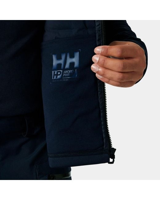 Helly Hansen Blue Hp Hybrid Stretch Insulator for men