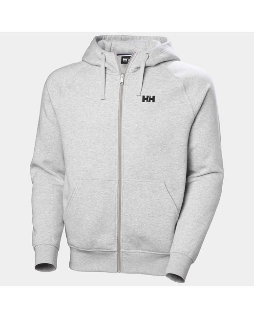 Helly Hansen Gray Elevate Full-Zip Hoodie for men