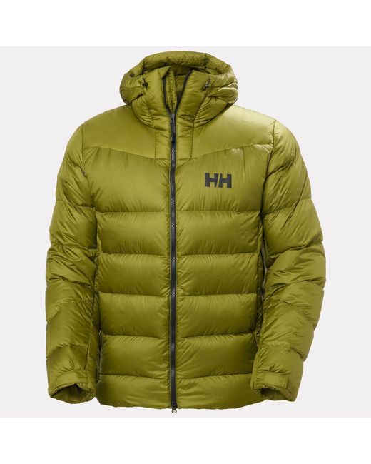 Helly Hansen Green Glacier Down Jacket for men
