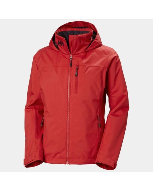 Helly Hansen Red Crew Hooded Midlayer Jacket 2.0