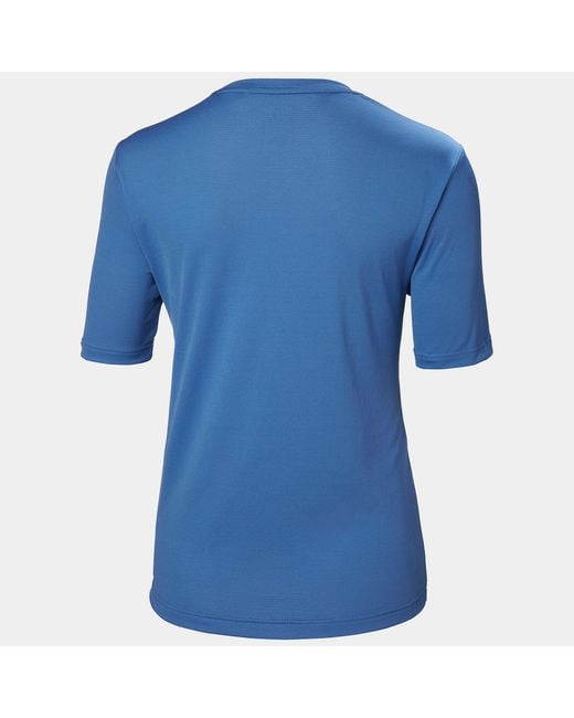 Helly Hansen Blue Hh Lifa® Active Solen Relaxed T-shirt