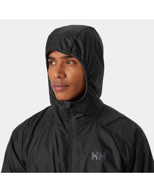 Helly Hansen Black Rapide Insulator Windbreaker Jacket for men