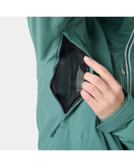Helly Hansen Green Alphelia Lifaloft Insulated Jacket
