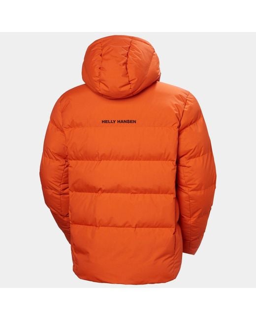 Helly Hansen Orange Nordic Puffy Jacket for men