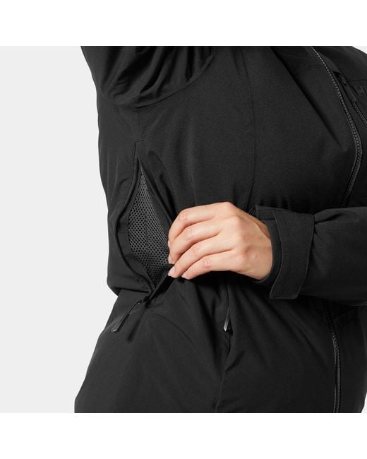 Helly Hansen Black Val-D'Isère 3.0 Jacket