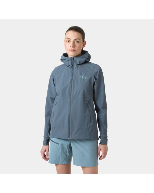 Helly Hansen Blue Blaze Hooded Softshell Jacket