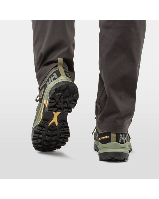 Helly Hansen Green Ascender Low Helly Tech Hiking Shoes for men