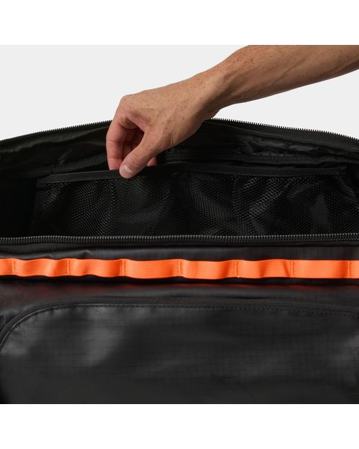 Helly Hansen Black Guide Duffel Bag, 90L Std