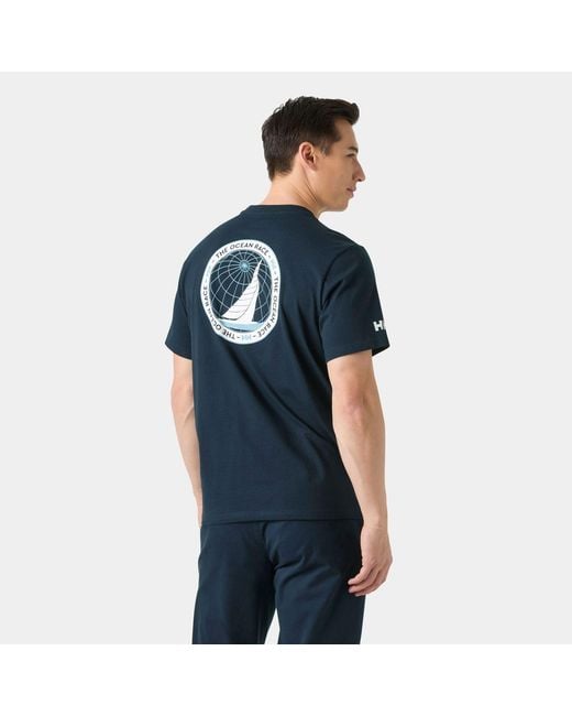 Helly Hansen Blue The Ocean Race T-Shirt for men