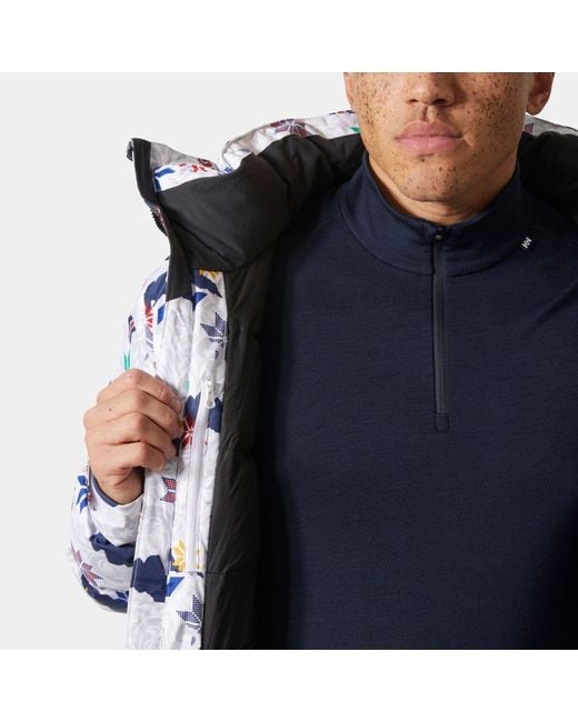 Helly Hansen Blue Kvitfjell Race Puffy Ski Jacket for men