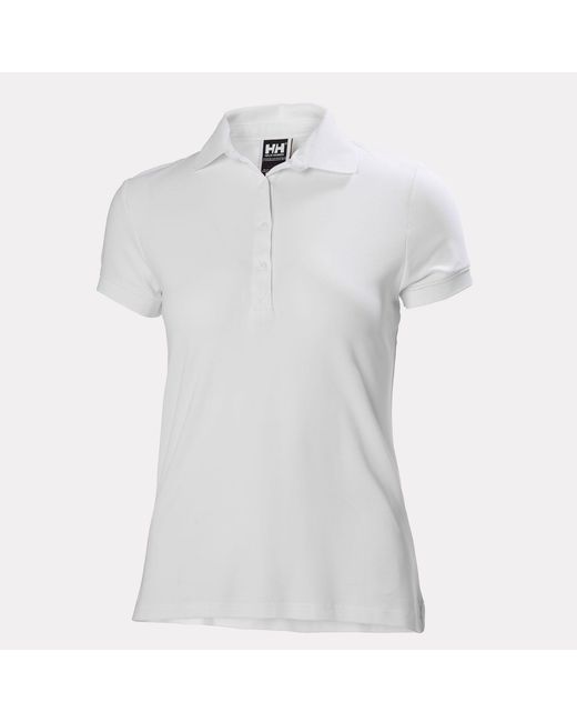 Helly Hansen White W Crewline Polo