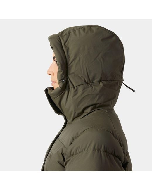 Helly Hansen Green Aria Long Parka Damen