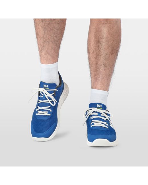 Helly Hansen Blue Crew Low Sailing Shoes for men