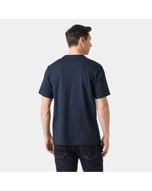 Hh Logo T-Shirt 3.0 di Helly Hansen in Blue da Uomo
